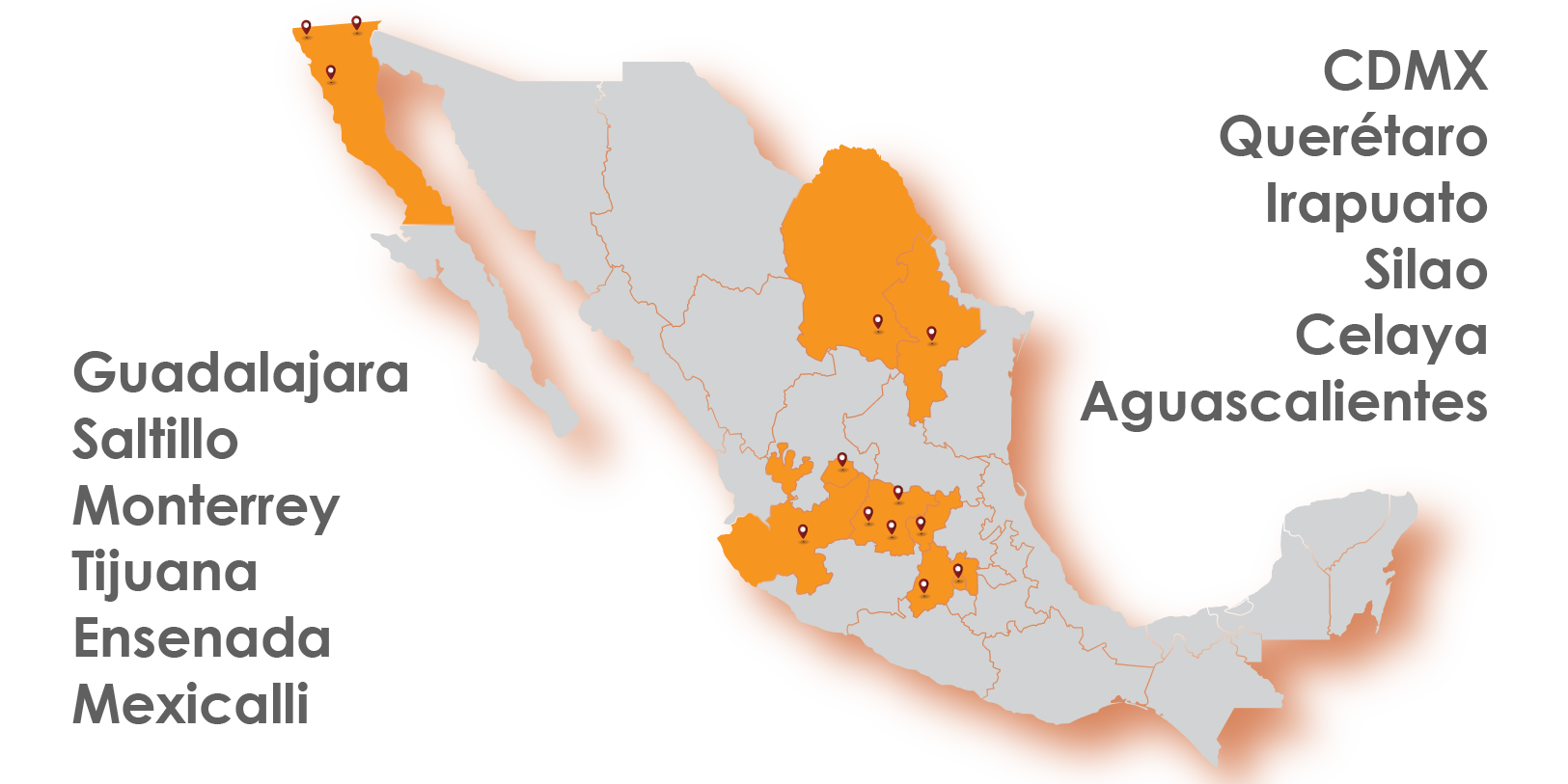 Mapa de cobertura